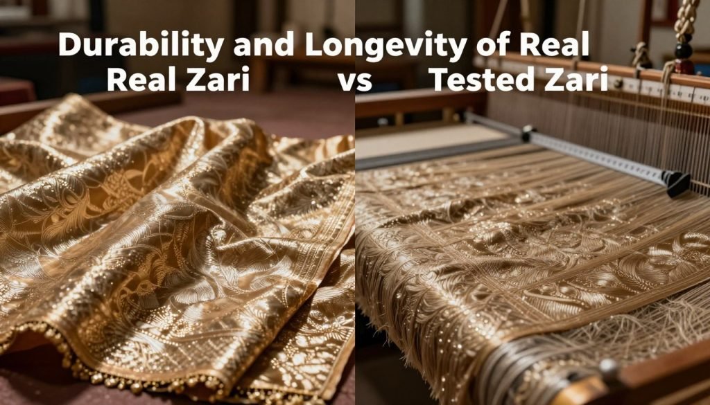 Durability and Longevity of Real Zari vs Tested Zari
