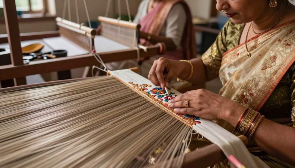 Technical composition and manufacturing processes of zari