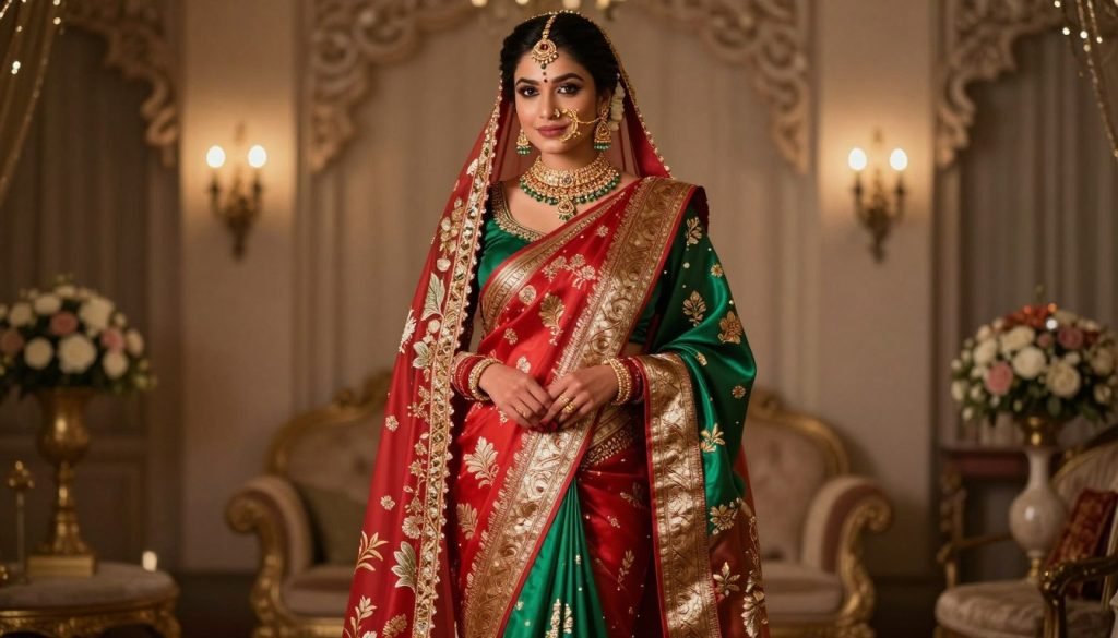 bridal banarasi sarees