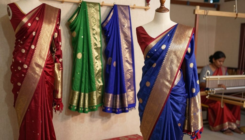 handwoven banarasi sarees