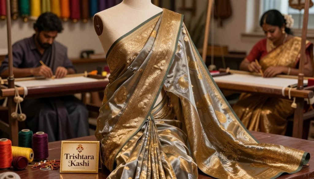 pure silk banarasi saree