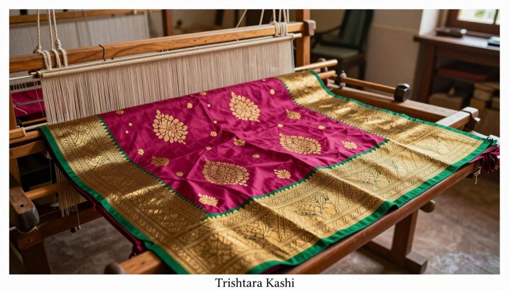 traditional banarasi saree